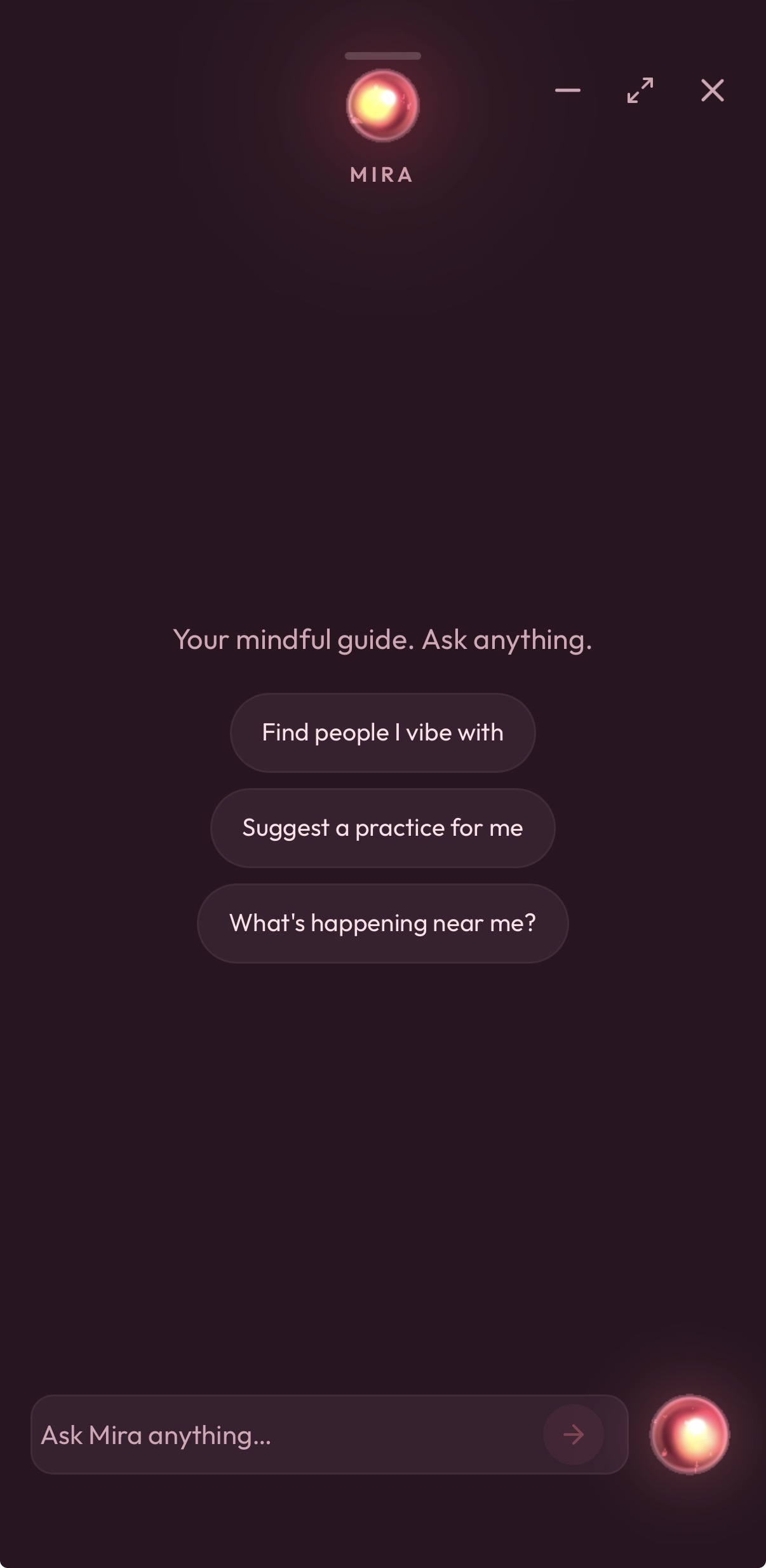 Mira — VIBEUP's intelligence layer