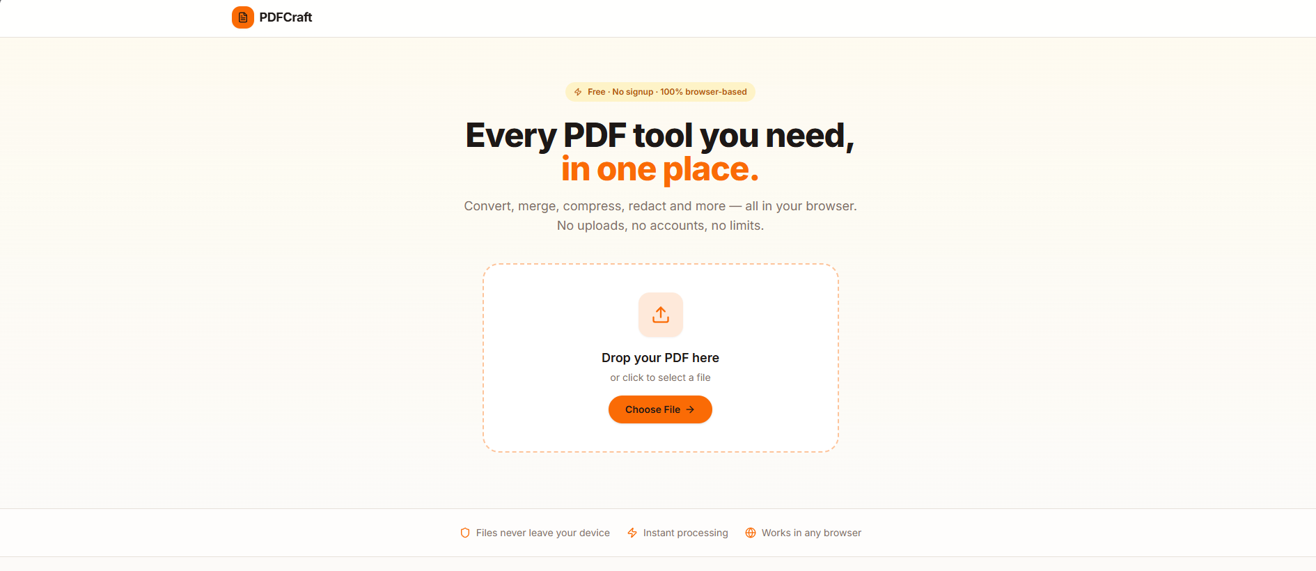 PDF-craft template preview
