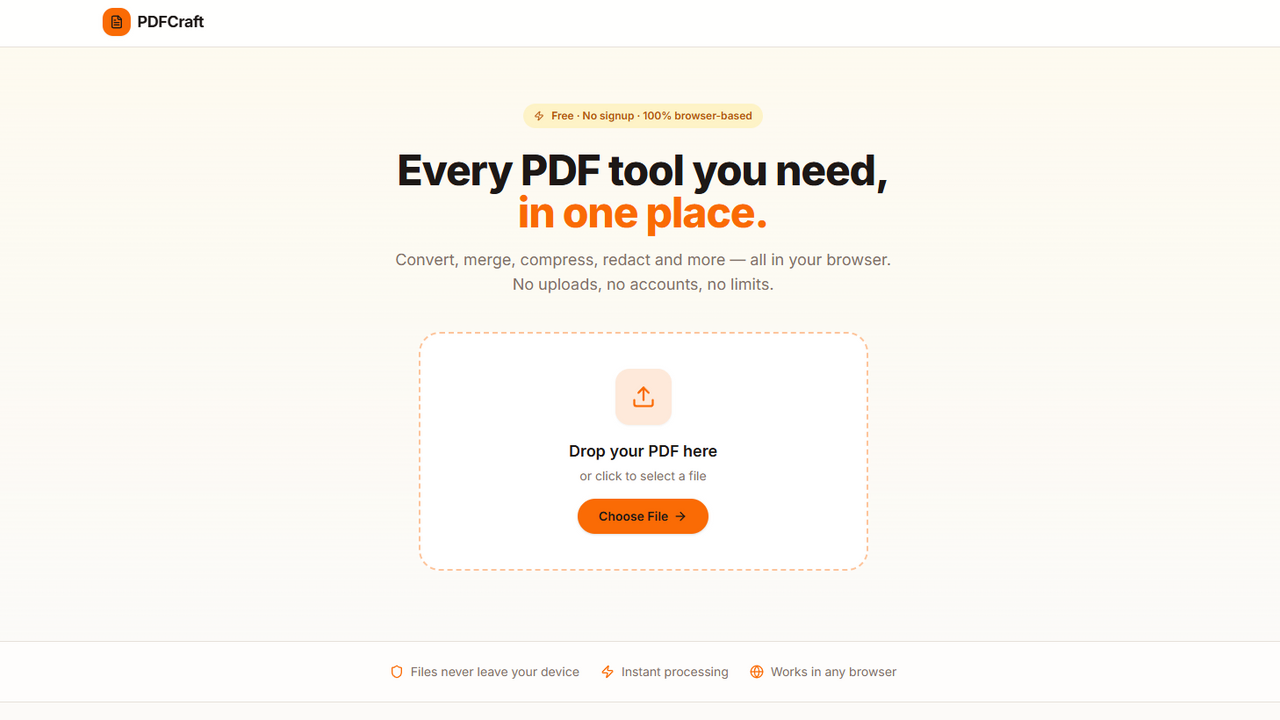 PDF-craft template preview