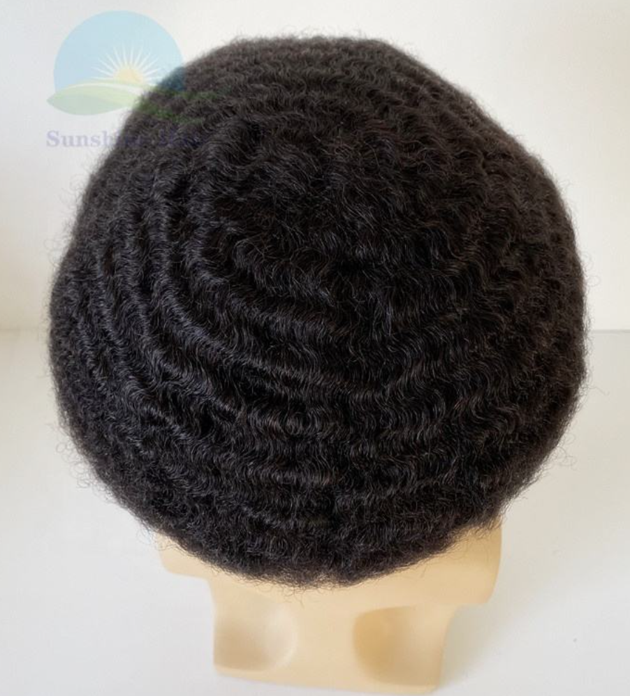 Man Weave French Lace Toupee