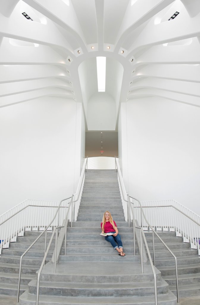 Architecture interior staircase