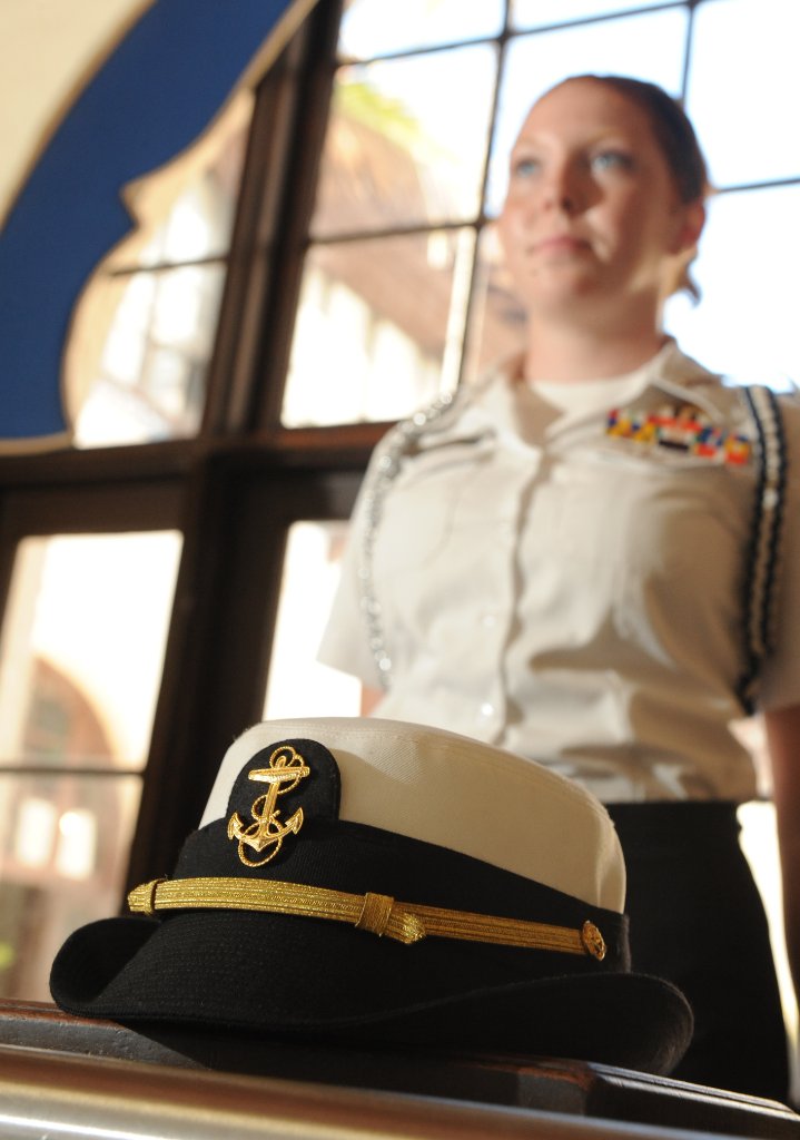 Navy officer portrait