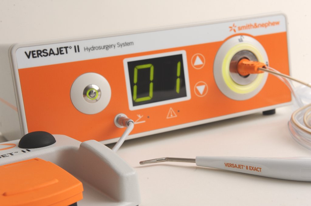 Medical device product photography — VersaJet II