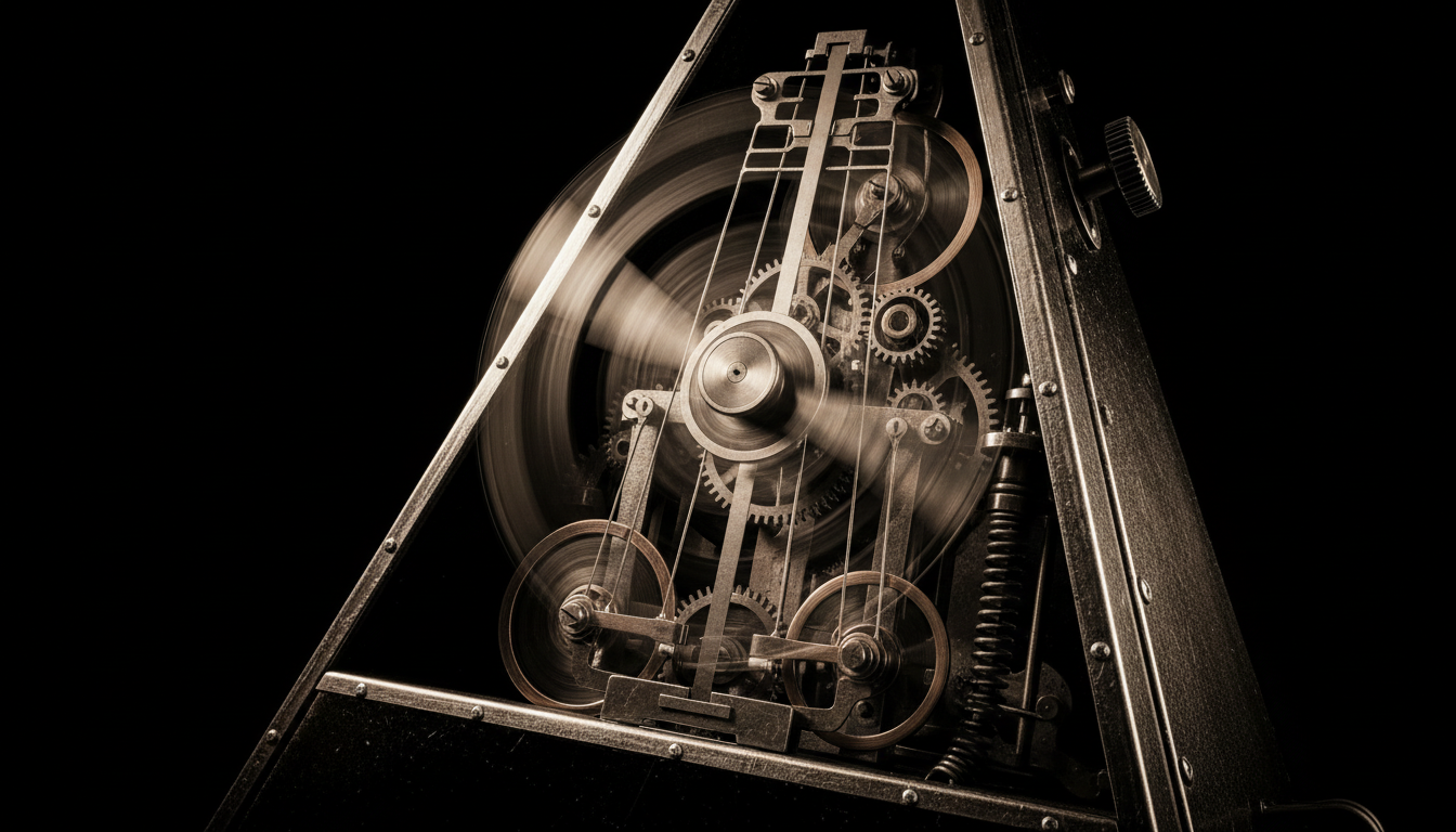 Metronome in motion