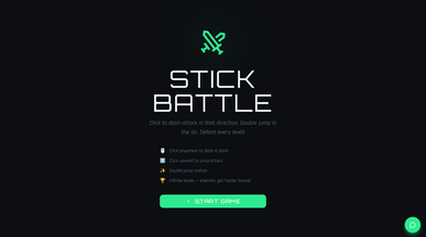 StickArena Game template preview