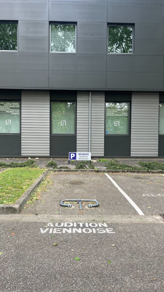 Place de parking réservée Audition Viennoise