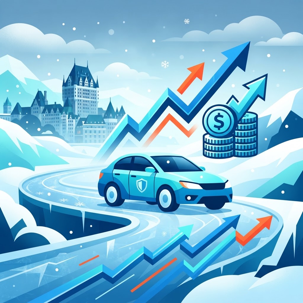Illustration: Car Insurance in Quebec in 2026: Why Premiums Are Rising