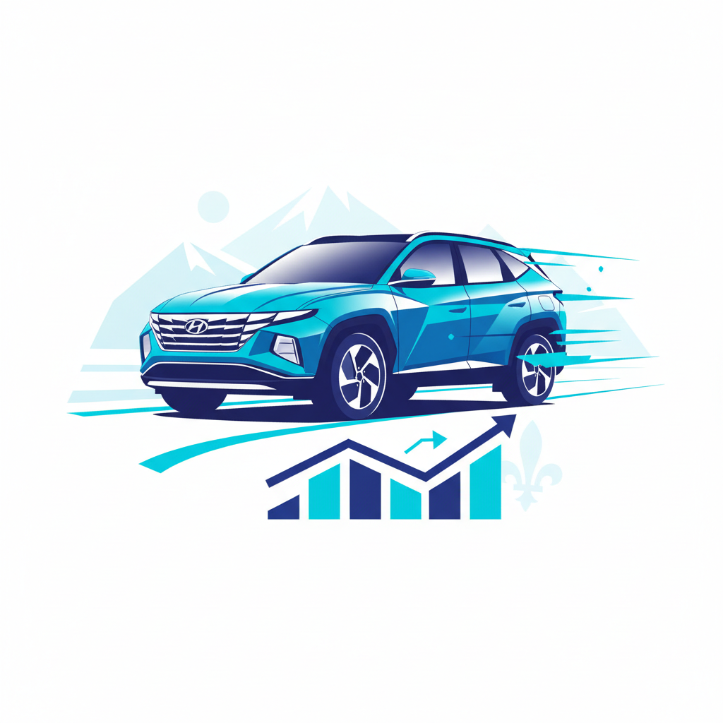 Illustration: Used 2017-24 Hyundai Tucson in Quebec: Affordable SUVs and Financing