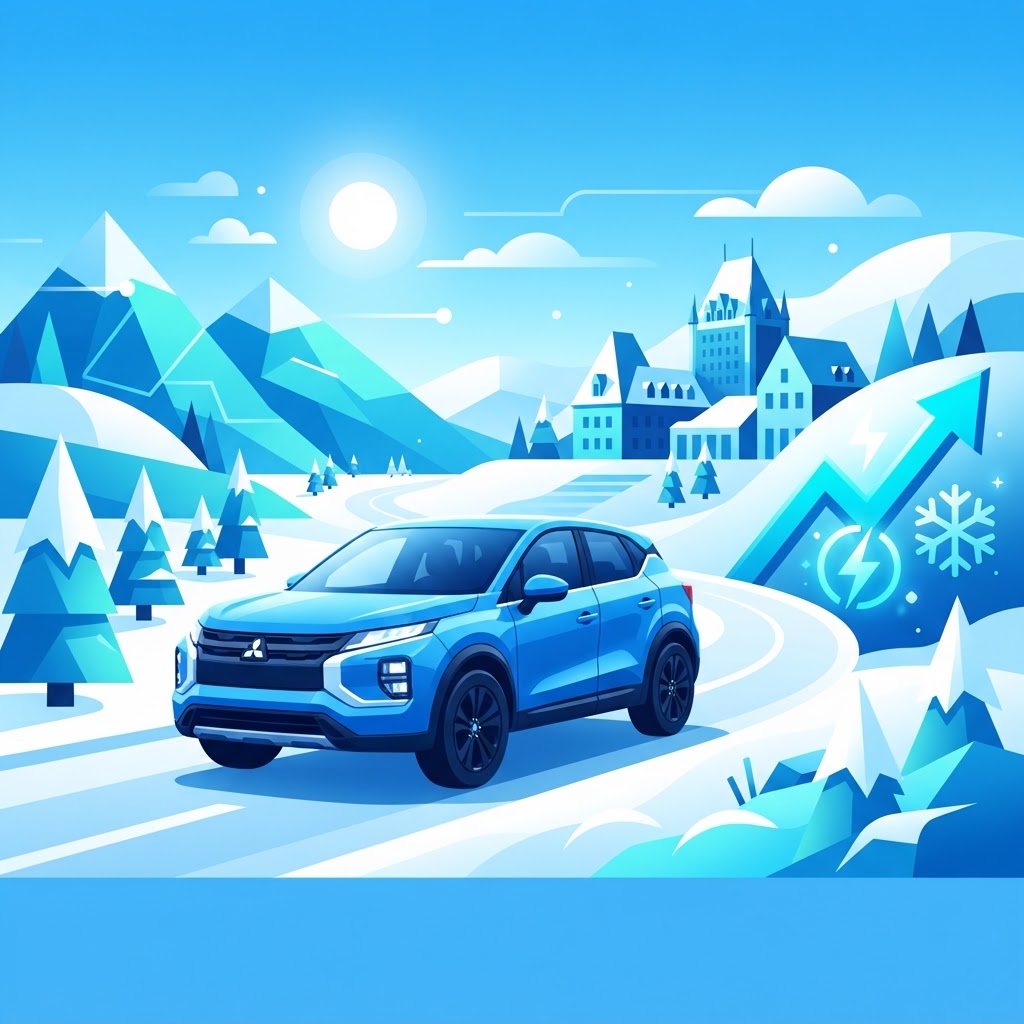 Illustration: 2026 Mitsubishi RVR: The Ideal Subcompact SUV for Quebec