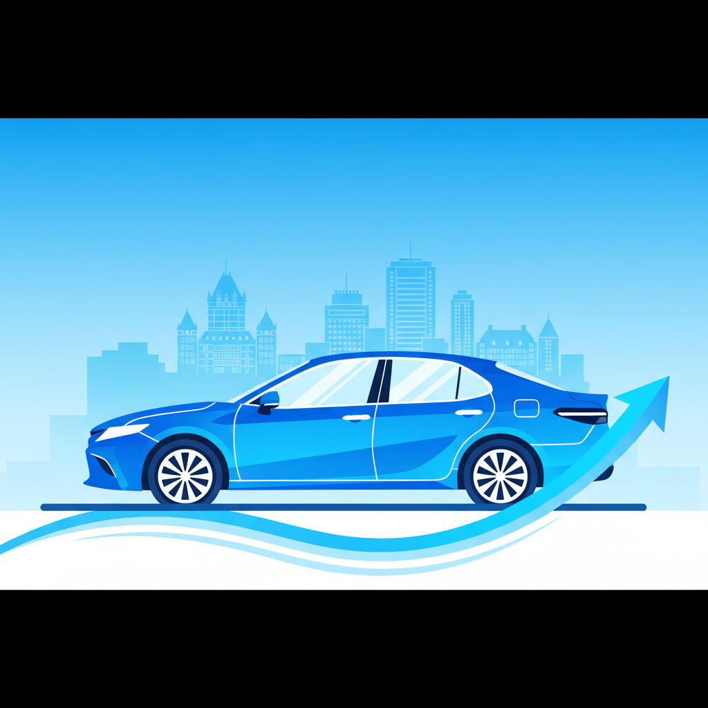 Illustration: 2017-2023 Used Toyota Camry in Quebec: A Family Sedan to Finance