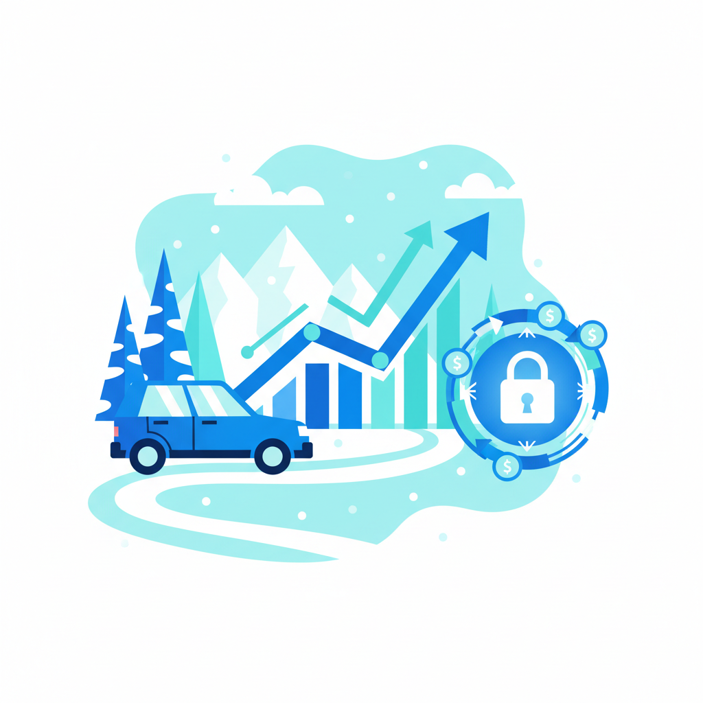 Illustration: Financement auto Québec pour travailleurs autonomes à revenu variable