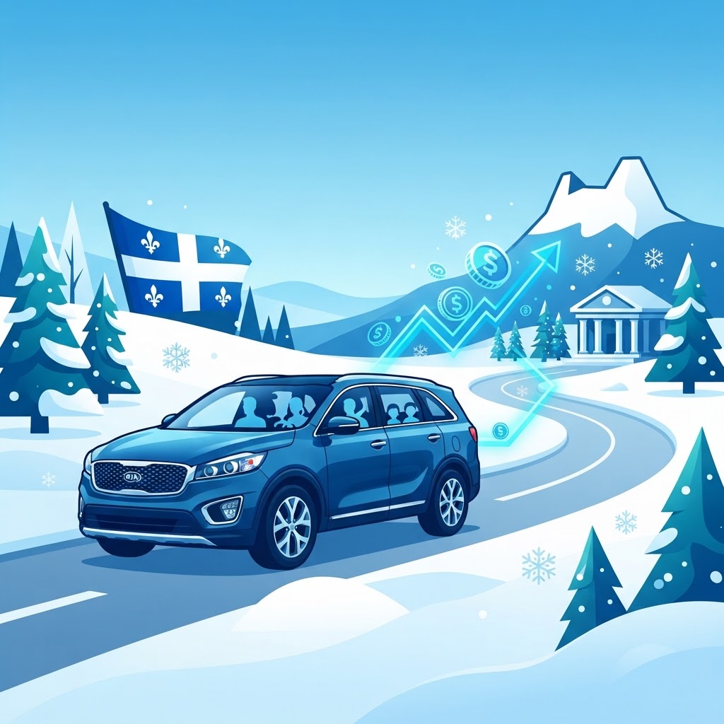 Illustration: Kia Sorento usagé 2017-2023 : VUS 7 places et financement Québec