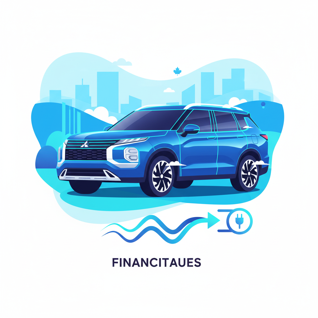 Illustration: Mitsubishi Outlander PHEV 2026 QC: SUV hybride, financement avantageux