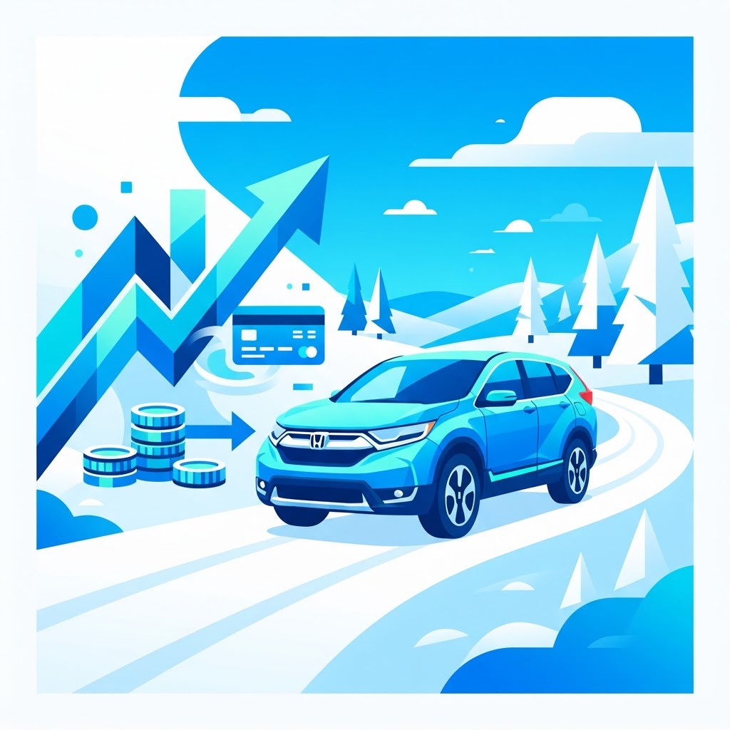 Illustration: Used 2017-2024 Honda CR-V in Quebec: Compact SUV and Financing