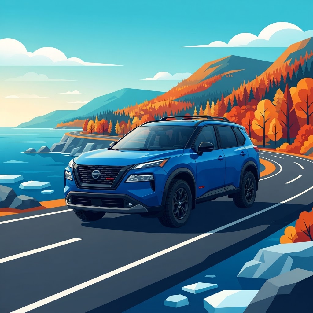 Illustration: 2026 Nissan Rogue Rock Creek for Sale – Auto Financing Quebec