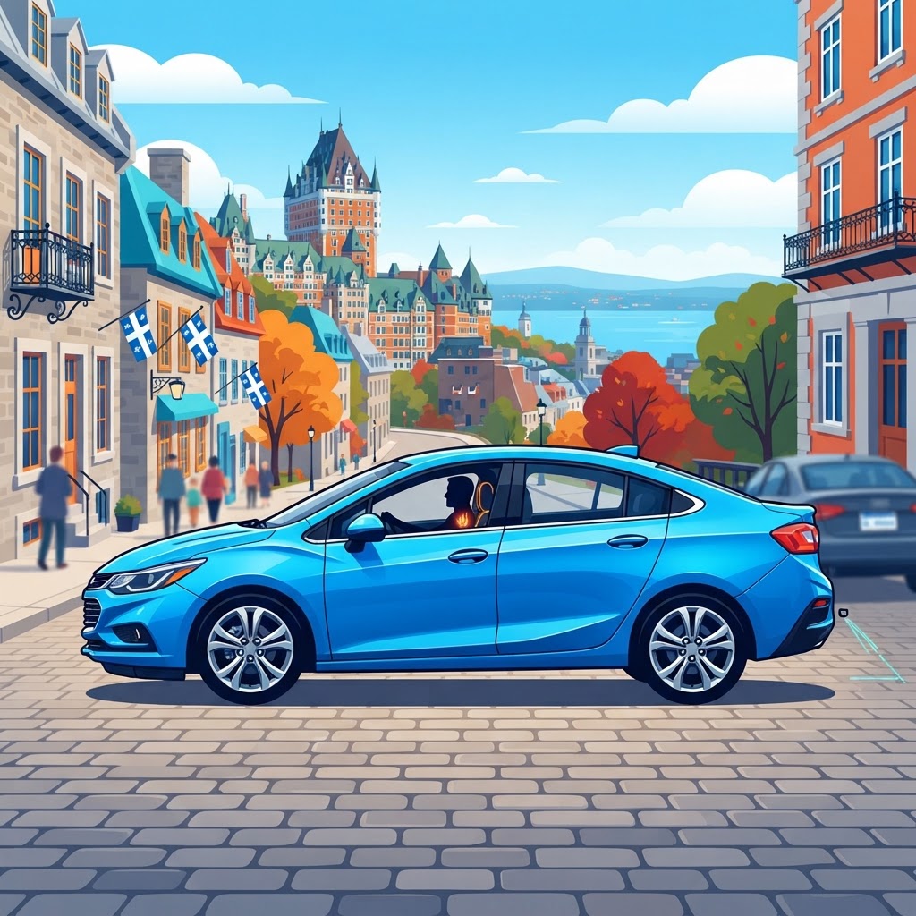 Illustration: 2018 Chevrolet Cruze for Sale — Heated Seats, Backup Camera, Quebec