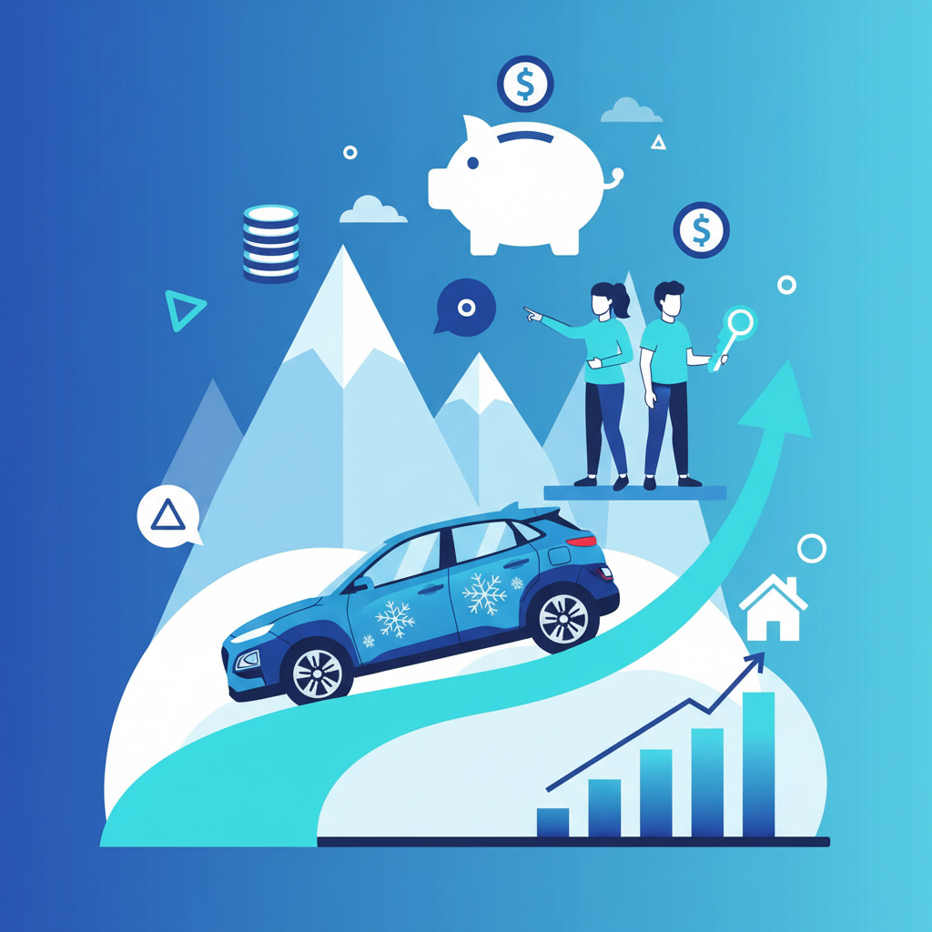 Illustration: Used Hyundai Kona in Quebec: Subcompact SUV and Financing for Young Drivers