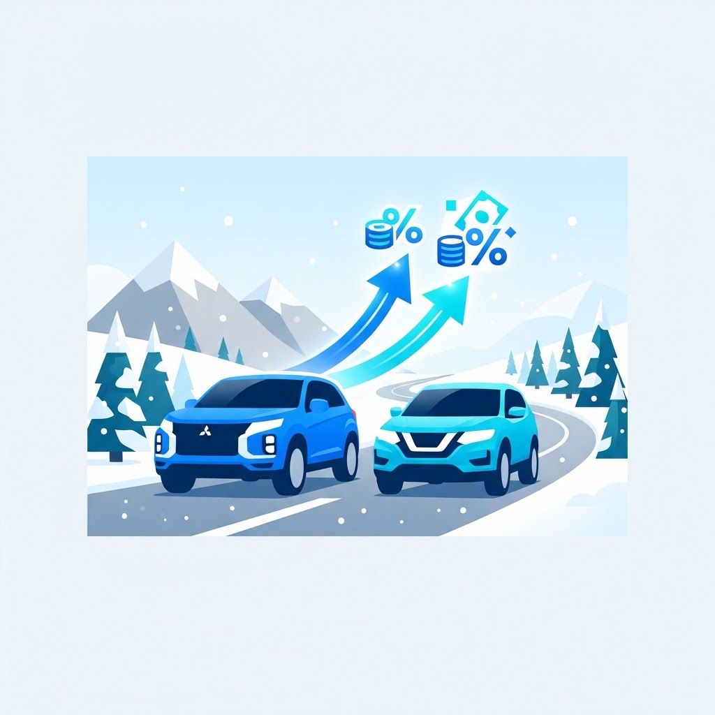 Illustration: Mitsubishi vs. Nissan: Which SUV Should You Choose for Your Financing in Quebec?