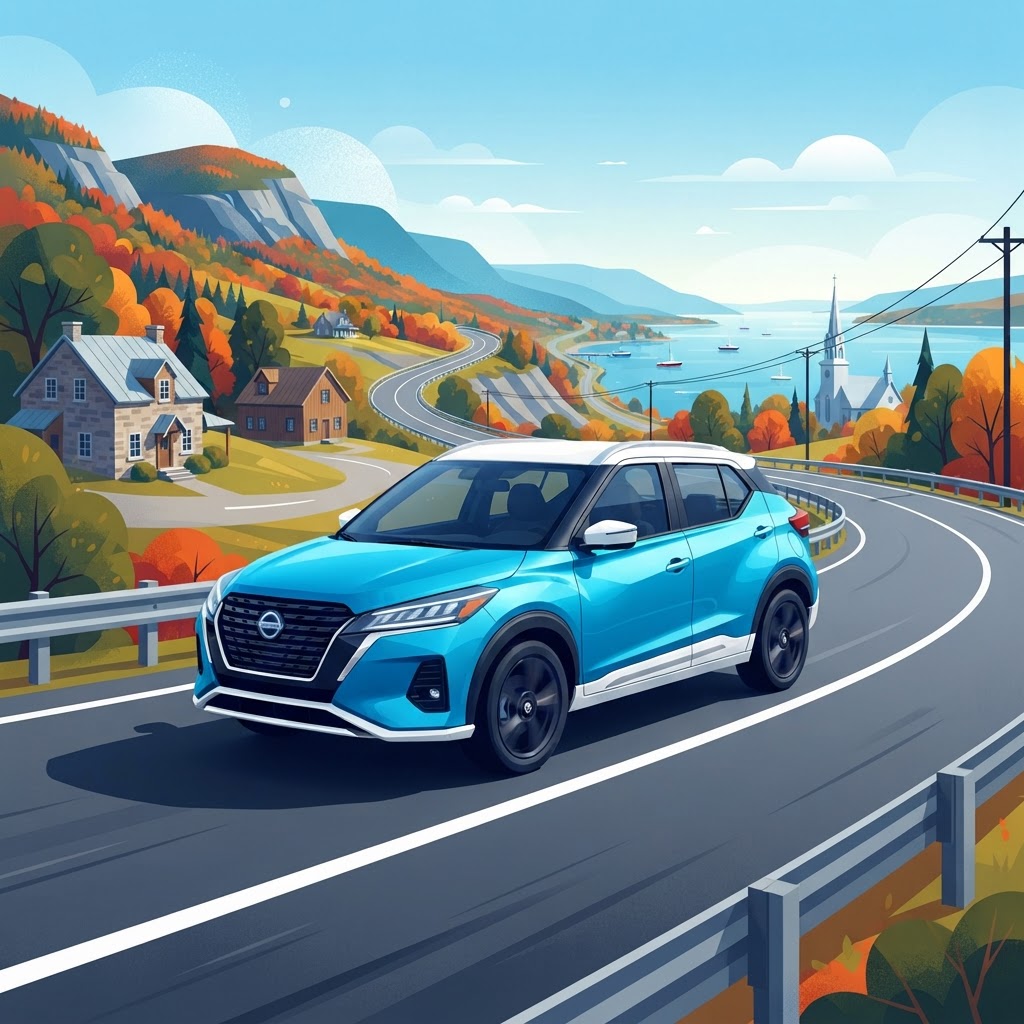 Illustration: 2027 Nissan Kicks SV à vendre au Québec – Financement auto avantageux