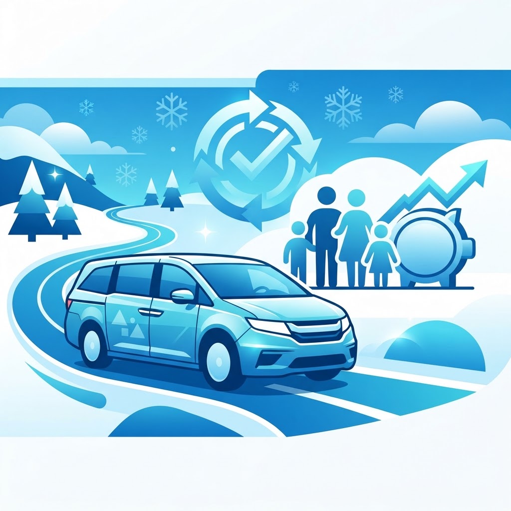 Illustration: Kia Carnival usagée Québec : minivan repensée, financement familial