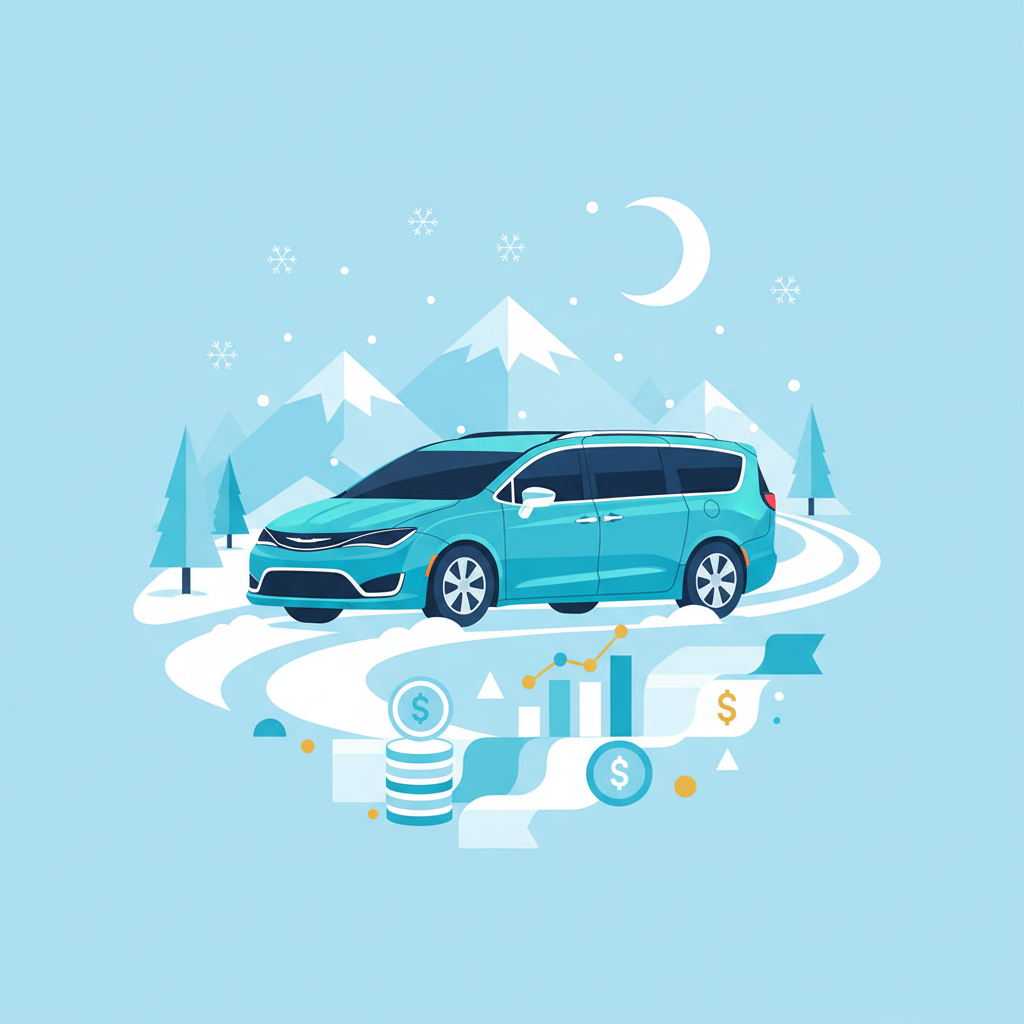 Illustration: Chrysler Pacifica usagée Québec : minivan & financement familles