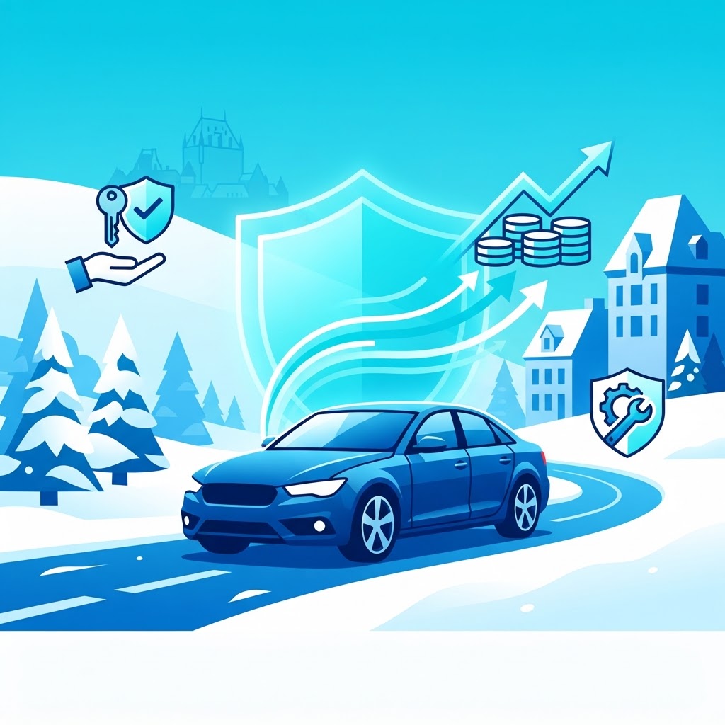 Illustration: Extended Warranty and Auto Financing in Quebec: Key Benefits