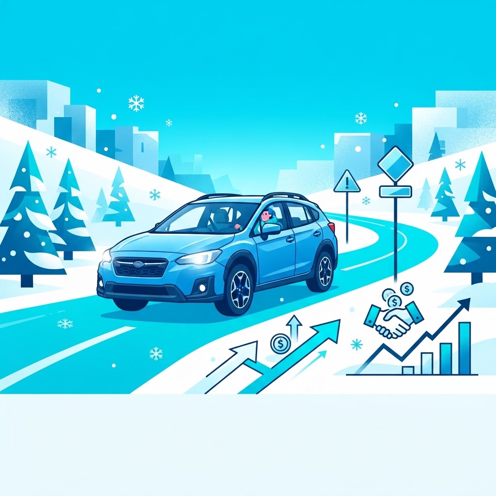 Illustration: Subaru Crosstrek usagé Québec: AWD et financement pour jeunes