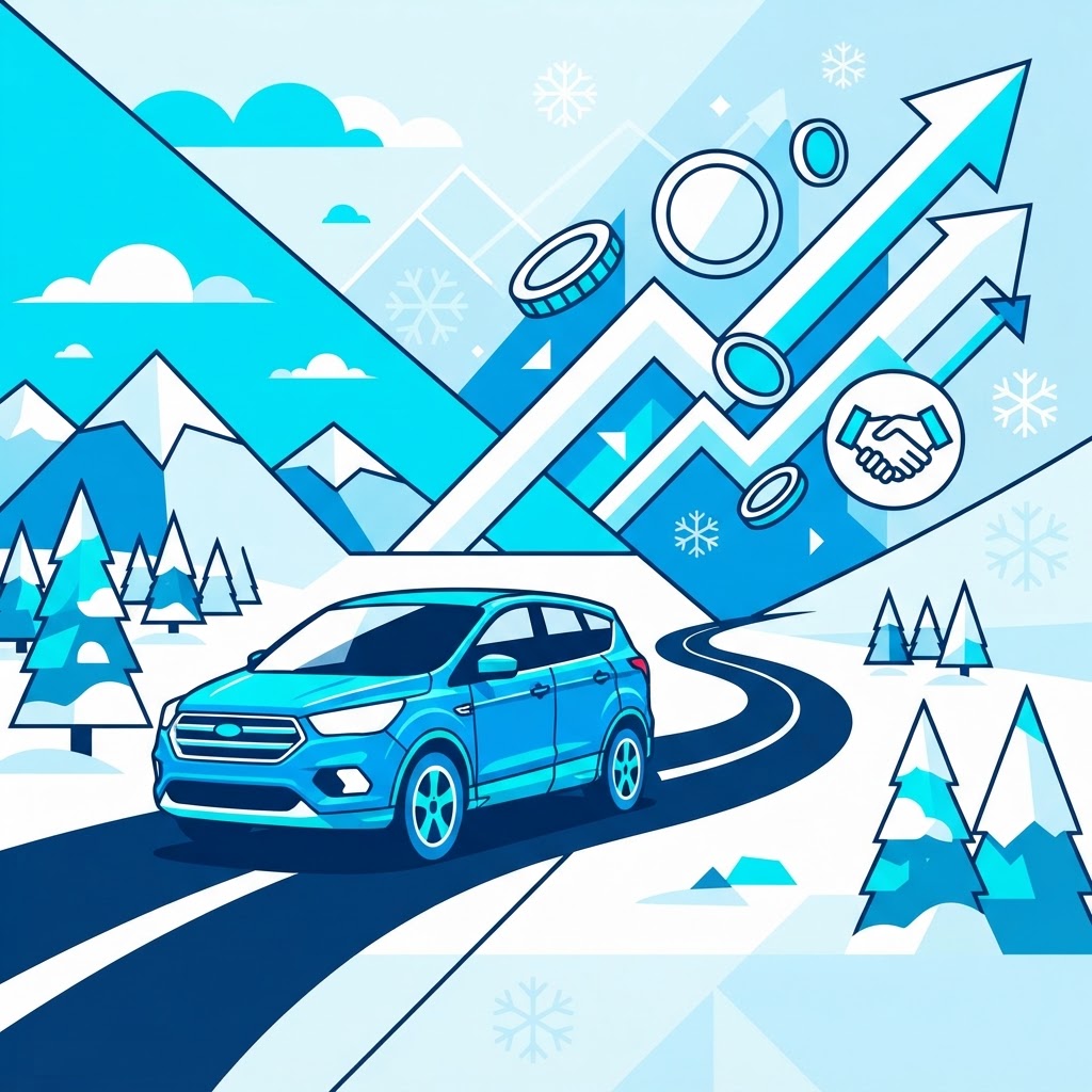Illustration: Ford Escape usagé au Québec : VUS compact et financement facile