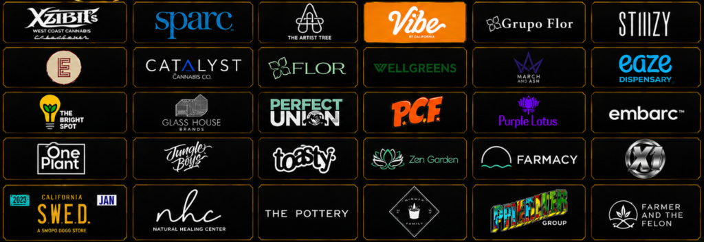 2026 Retail Cup Judges — California's top dispensary and retail logos