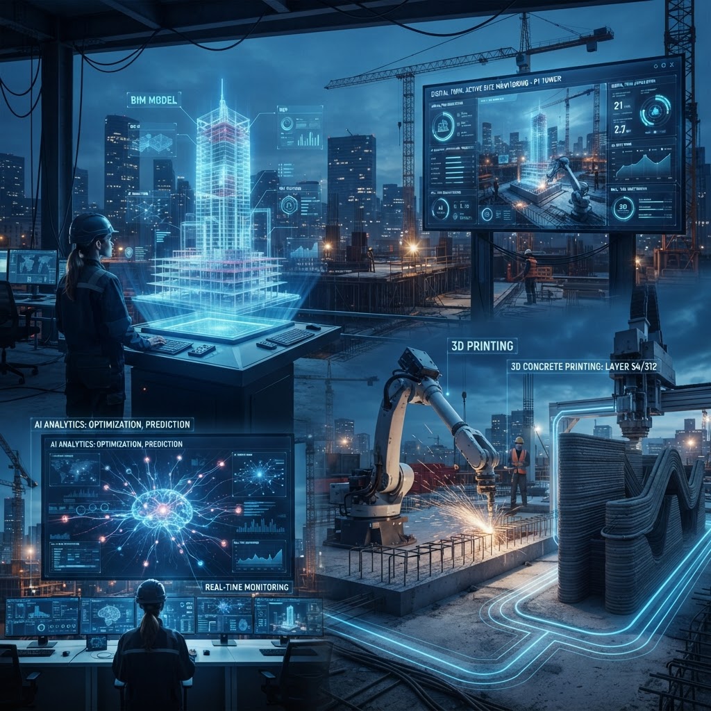 5 tendências tecnológicas que estão transformando a engenharia em 2026