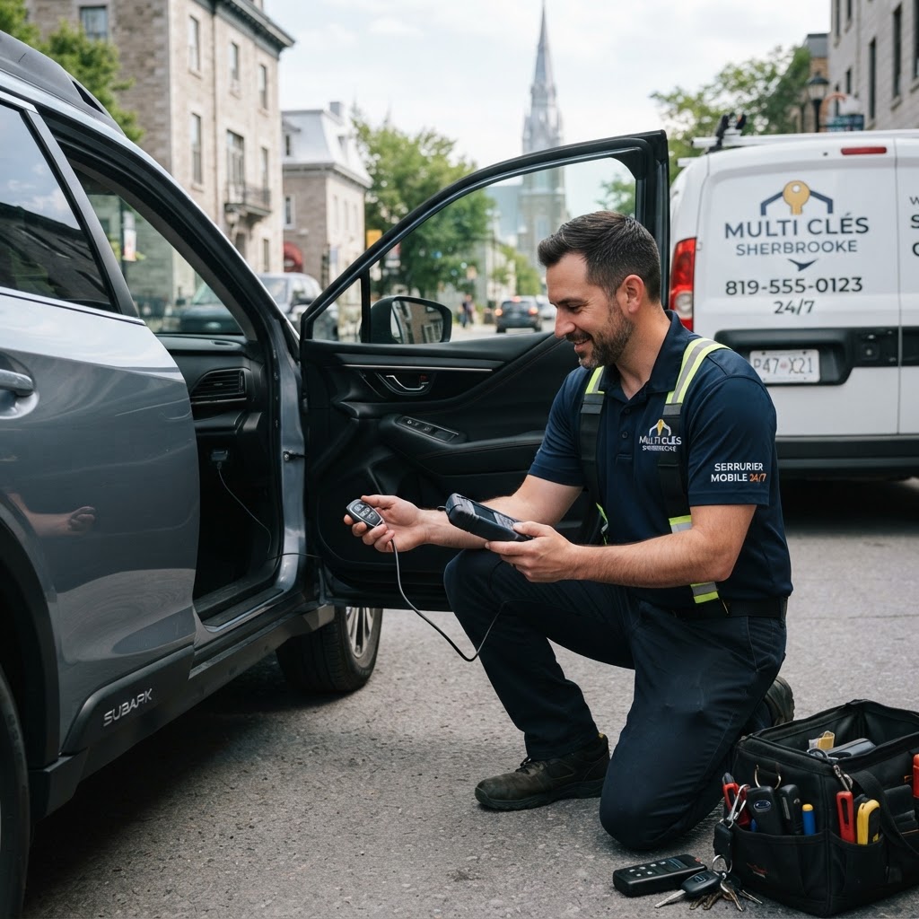 Multi clés Sherbrooke : Votre solution serrurier mobile 24/7
