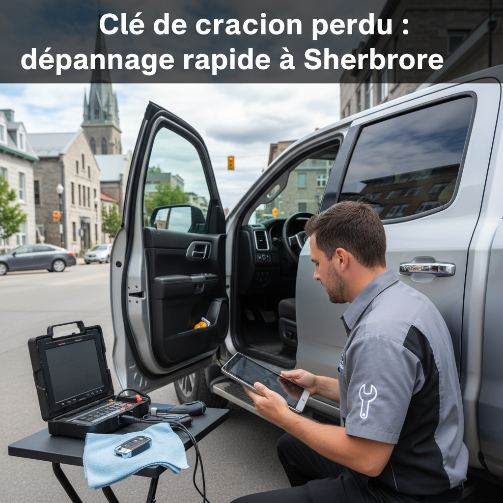 Clé de camion perdu : dépannage rapide à Sherbrooke