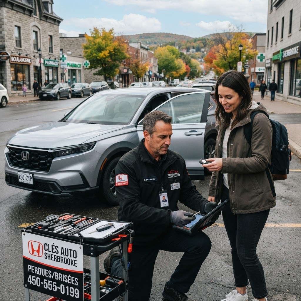 Clé de Honda perdue à Sherbrooke : Que faire en urgence ?