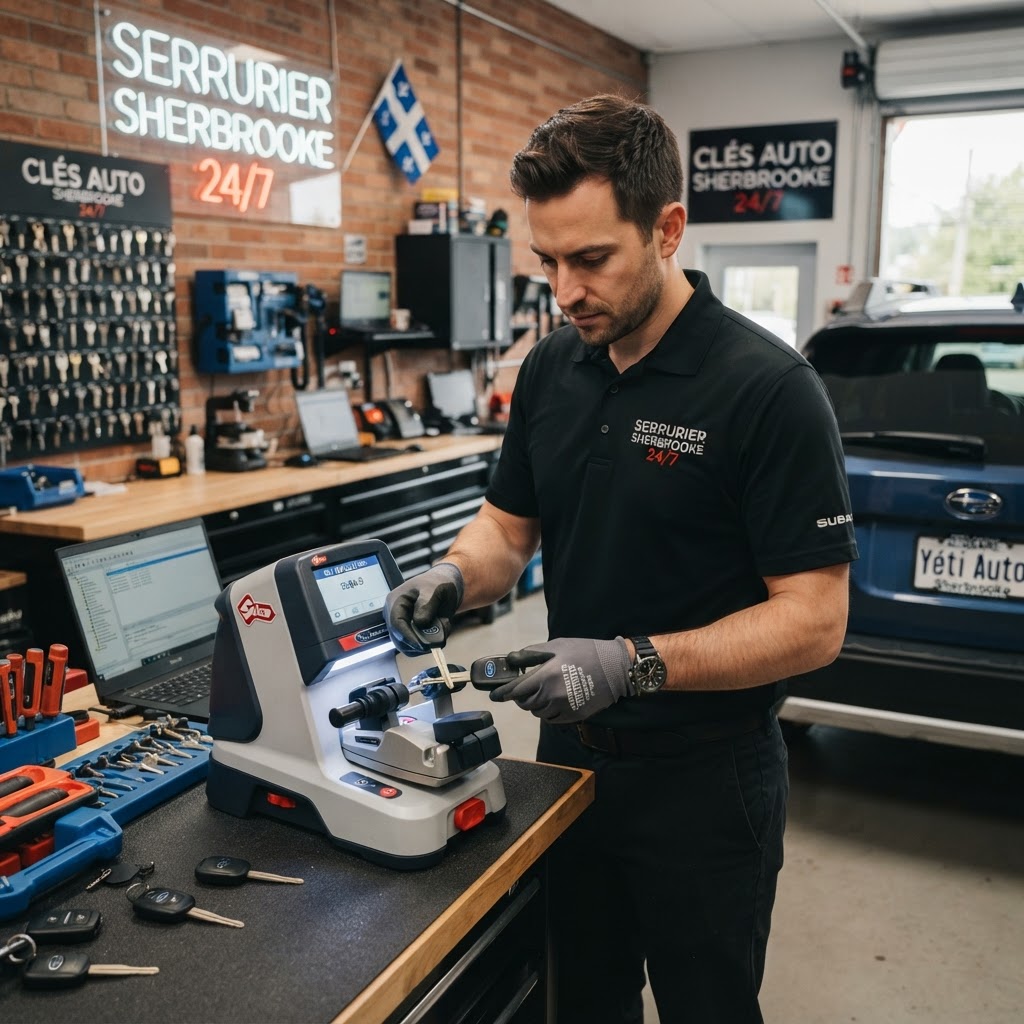 Faire double clé voiture Sherbrooke : Guide complet 24/7