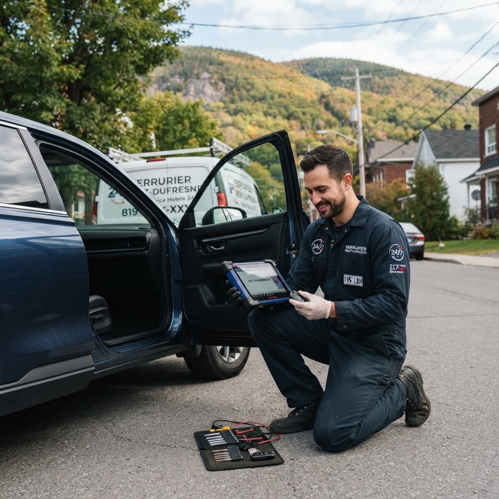 Serrurier Mont-Dufresne Quebec: Service Mobile 24/7