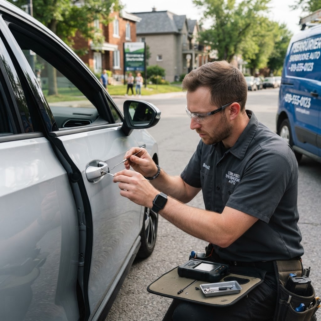 Combien coûte la réparation d'une serrure de porte de voiture ?