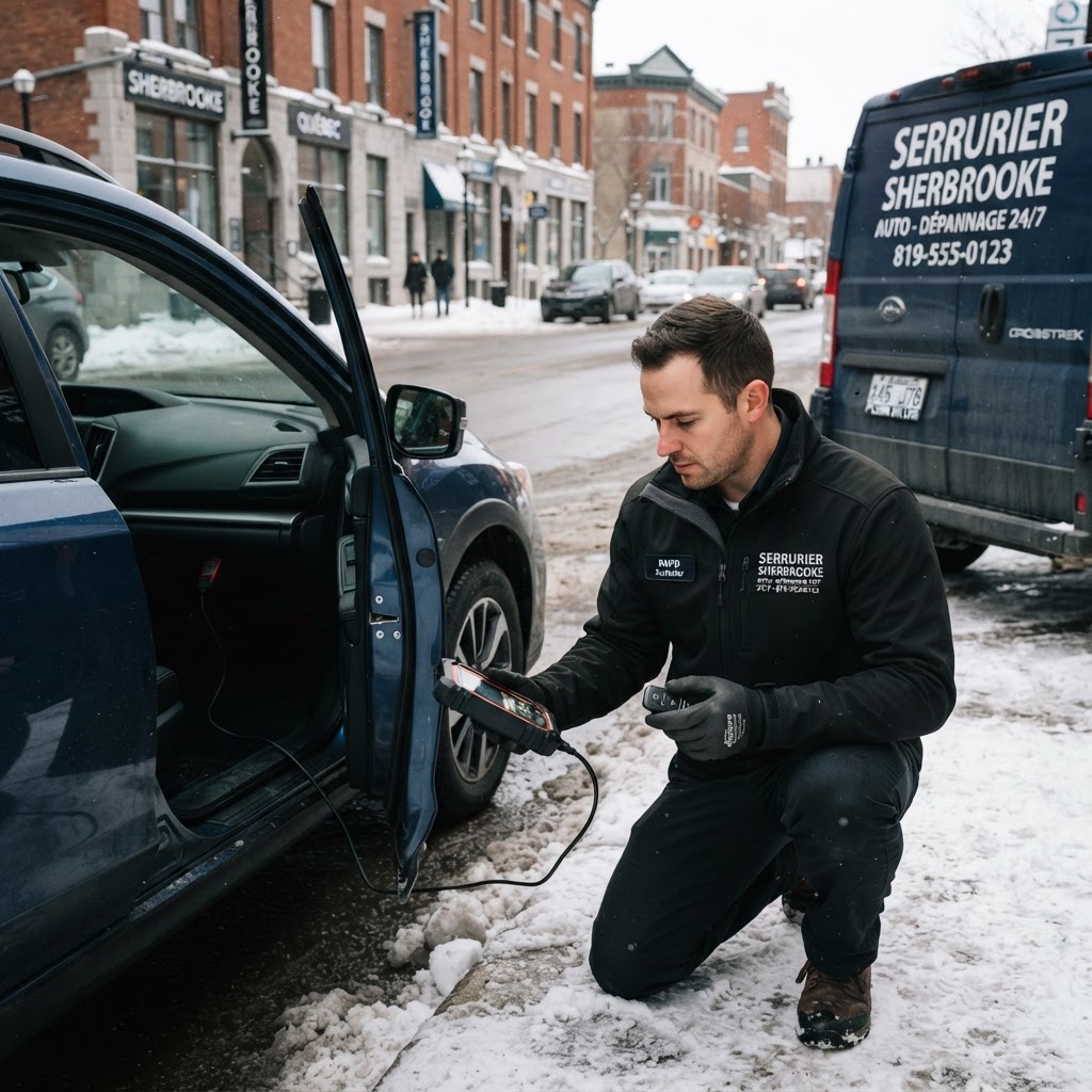 Réparation de clé auto à Sherbrooke : Service rapide 24/7