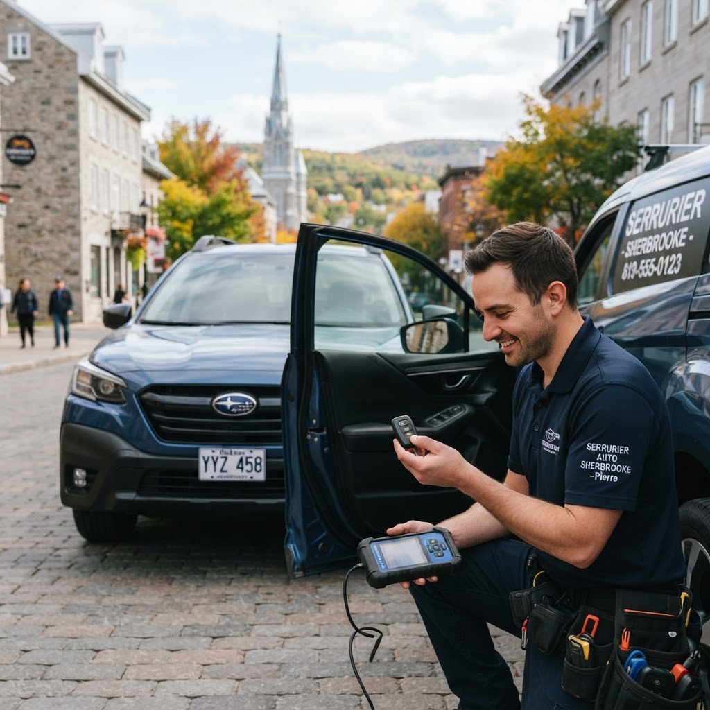 Quel est le coût serrurier automobile à Sherbrooke ?