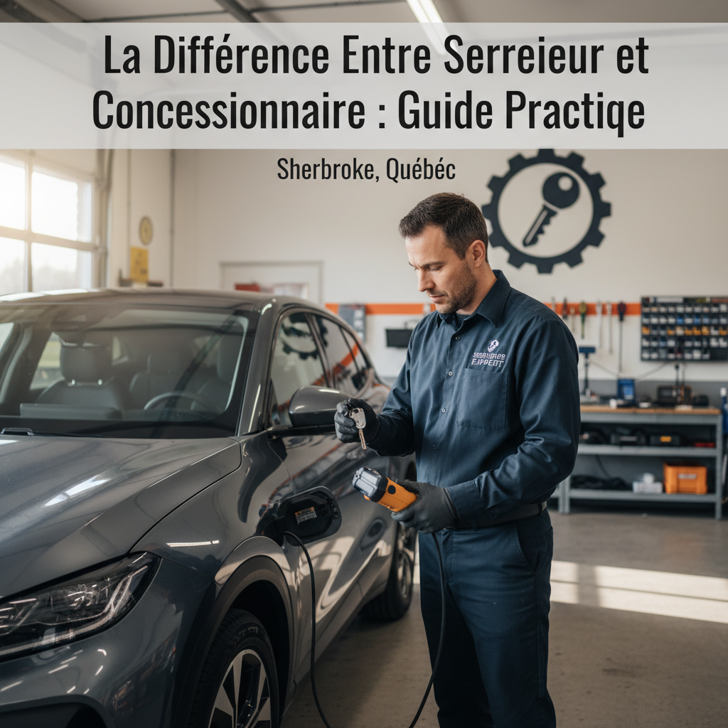 La Différence Entre Serrurier et Concessionnaire : Guide Pratique