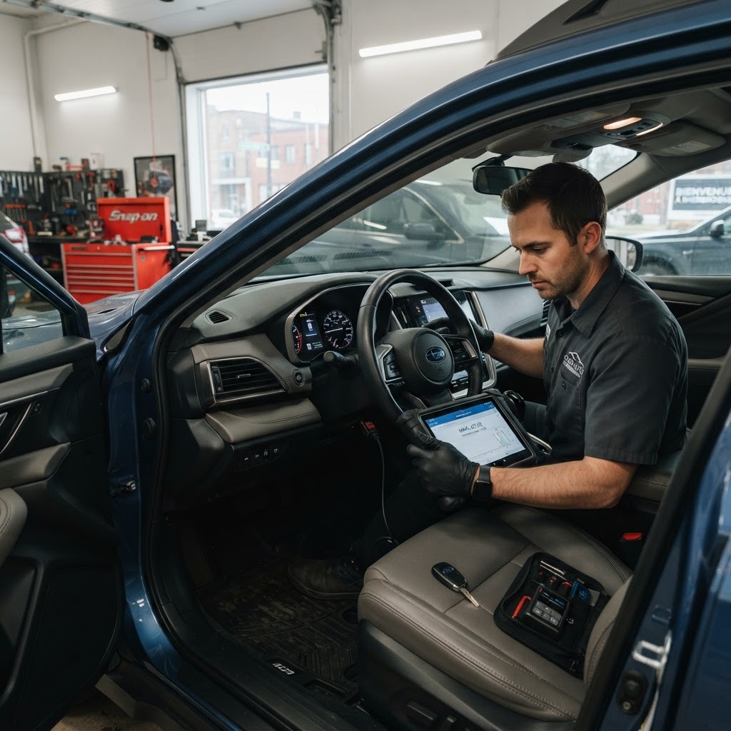 Programmation ordinateur automobile : Guide expert Sherbrooke