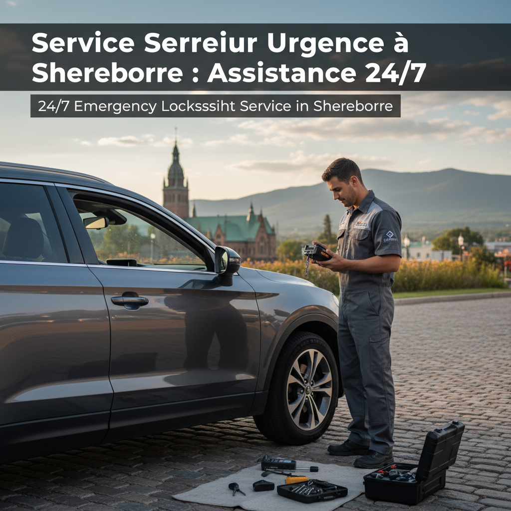 Service Serrurier Urgence Ă Sherbrooke : Assistance 24/7