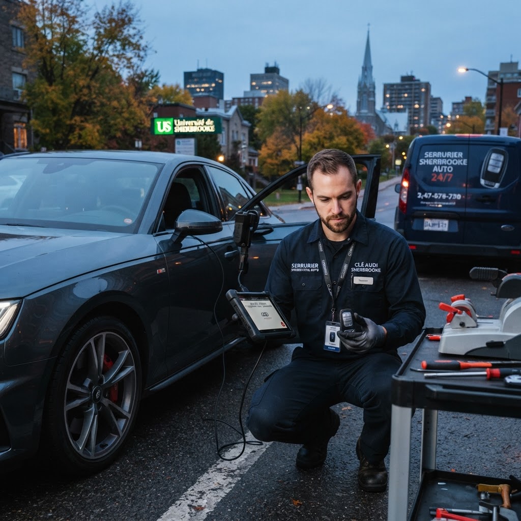Clé Audi Sherbrooke : Service de Remplacement Expert 24/7