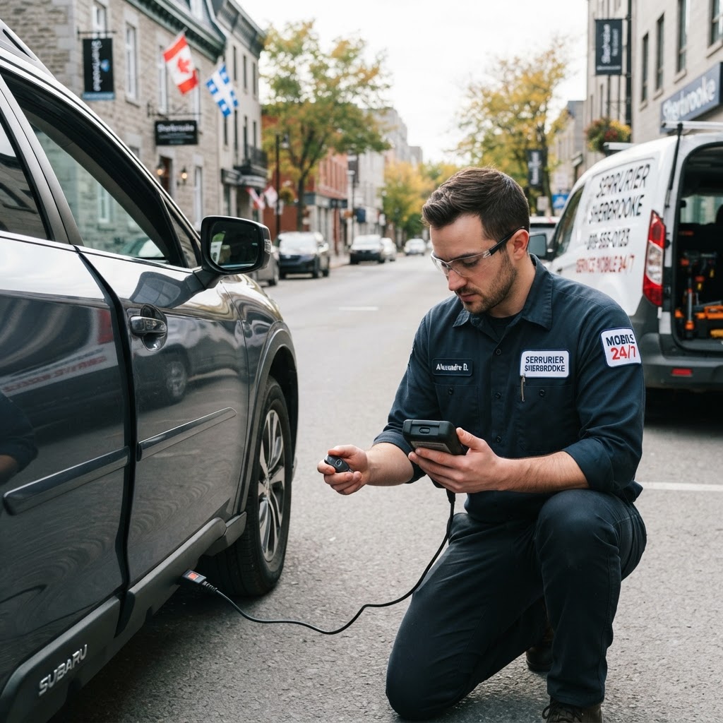 Serrurier Automobile Sherbrooke : Expert Mobile 24/7