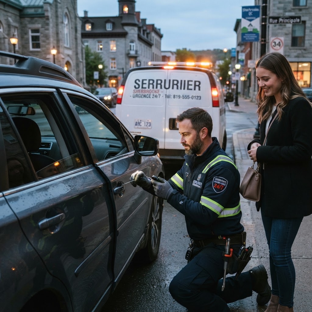 Besoin d'un service serrurier urgence 24/7 Ă Sherbrooke?