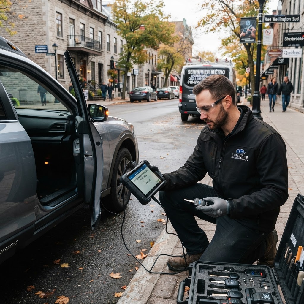 Serrurier auto ou concessionnaire : Lequel choisir à Montréal?