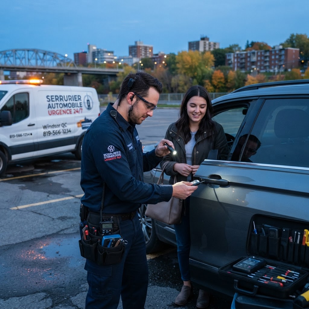 Serrurier Windsor Quebec : Services d'urgence 24/7