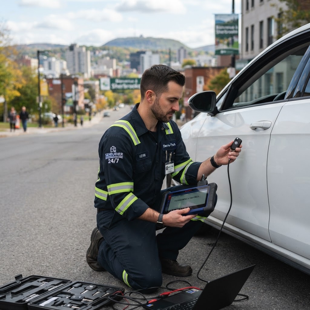 Toutes clés de voiture perdues à Sherbrooke : Service 24/7