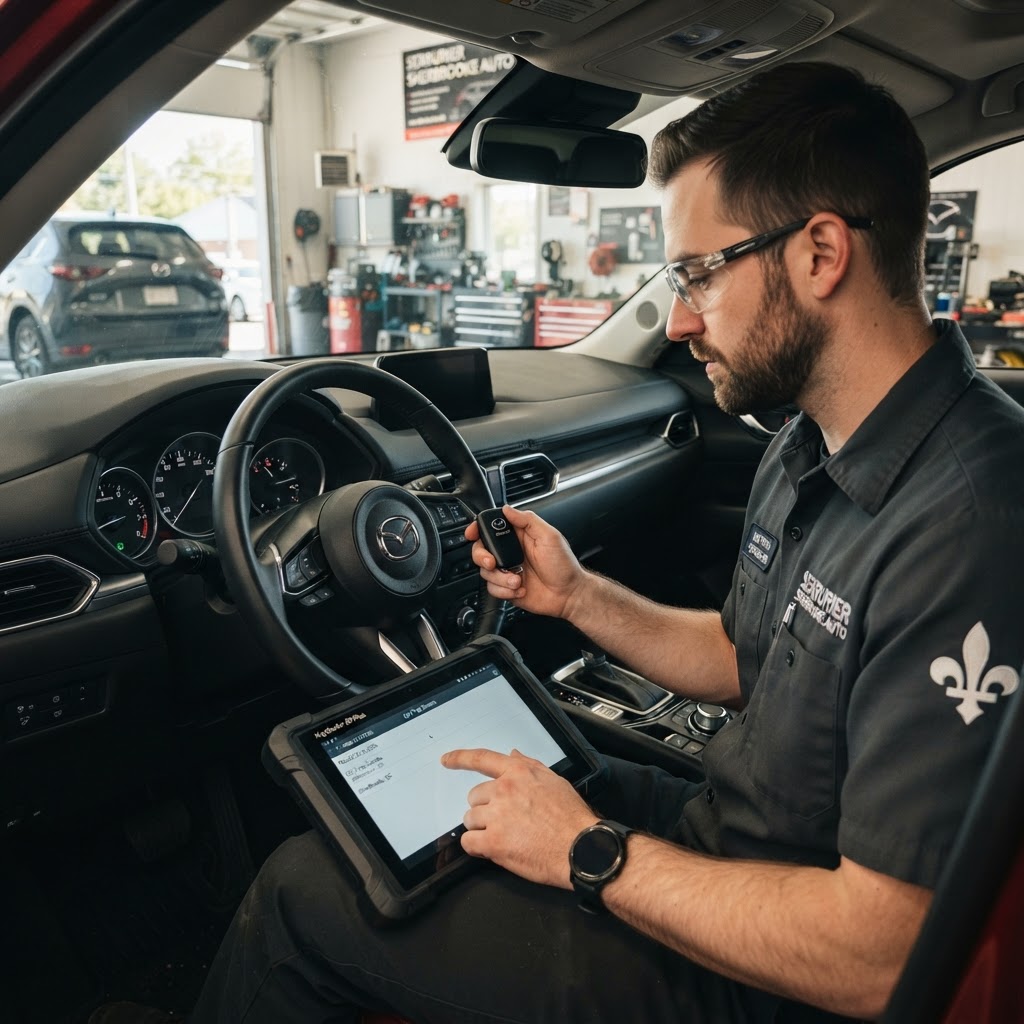 Double de clé pour Mazda CX5 2026 : Service Rapide à Sherbrooke