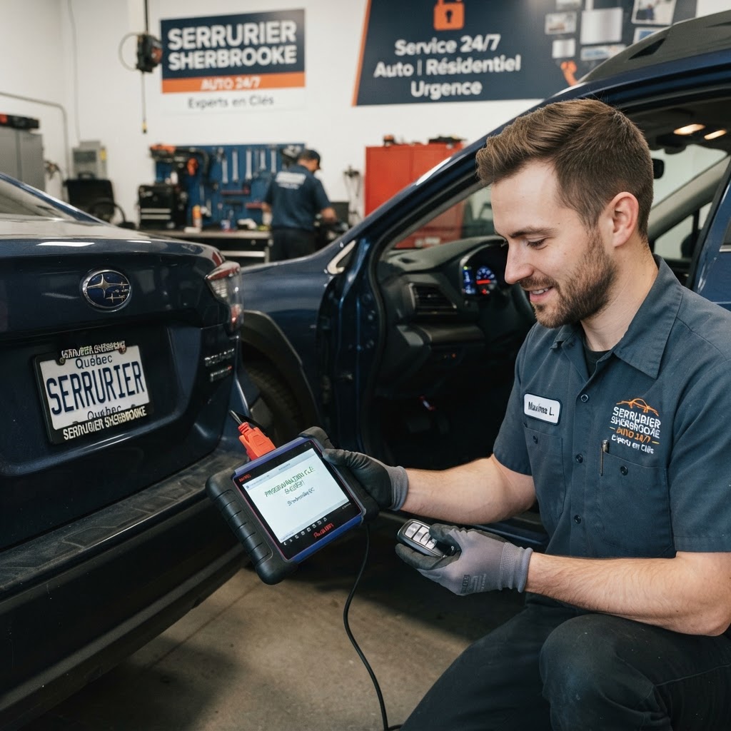 Programmation clé intelligente Sherbrooke : Guide 24/7