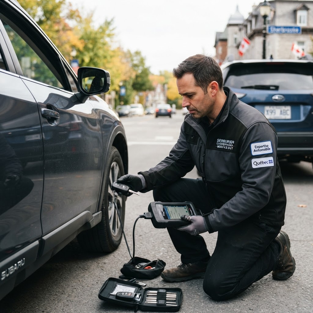 Réparation de clé auto Sherbrooke : Service Expert 24/7